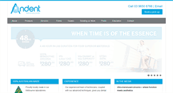 Desktop Screenshot of andent.com